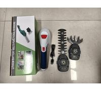 Taille-haie électrique 2 en 1, cisaille à gazon, coupe-arbustes rechargeable, conception à double sécurité, batterie 3,6 V 2000 mah intégrée pour les besoins de travail dans la