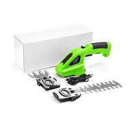 Taille-haie Electrique, 3.6V Tondeuse Électrique Jardin Sécateur Pelouse Haie 2In1 Rechargeable sans Fil Clôture Ciseaux Désherbeur Herbe Désherbage Tondeuse Outil(1Set)