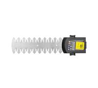 Taille-haie Electrique, 3.6V Tondeuse Électrique Jardin Sécateur Pelouse Haie 2In1 Rechargeable sans Fil Clôture Ciseaux Désherbeur Herbe Désherbage Tondeuse Outil(Long Blade)