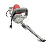 Taille-haie électrique 600W Double lame 55 cm Poignée ergonomique pivotante Frein électrique IKRA