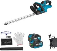 Taille-haie électrique, puissance 2000W, vitesse 15000 tr/min, 2 batteries EU STECKER