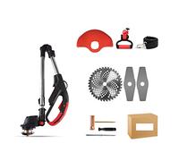 Taille-haie Electrique, Tondeuse à Gazon électrique sans balais 4000W 36000RPM Coupe-Herbe Pliable sans Fil Coupe-élagage de Jardin(Without Battery)