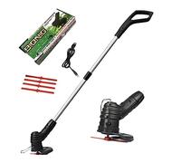 Taille-haie Electrique, Tondeuse à Gazon électrique sans Fil Longueur réglable débroussailleuse Tondeuse à Gazon sans Fil Portable Charge USB for Jardin/pelouse(A)