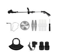 Taille-haie Electrique, Tondeuse à Gazon électrique sans Fil Pliable Outil électrique de Coupe de Jardin Portable réglable for Tondeuse à Gazon à Batterie 12V(Lawn Mower Set 2)