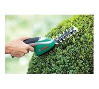 Taille-haie et sculpte-haie sans fil sur batterie rechargeable 3,6V Bosch - Isio 3