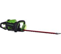 Taille-haie Greenworks 60 V, lames découpées au laser de 66 cm, moteur sans balais, poignée pivotante de 180 degrés, batterie et chargeur non inclus