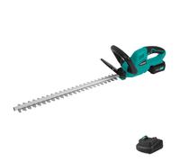 VONROC Taille-haie sans fil 20 V, lame 520 mm, batterie 4,0 Ah incluse, Softgrip, léger 1,98 kg, sécurité double poignée