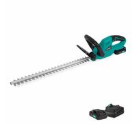 Taille-haie sans fil 20V - 520mm | Comprend 2x 2.0Ah batteries et chargeur