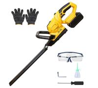 Taille-haie sans fil avec lame de 52 cm pour batterie Dewalt 20 V (sans | Coupe-buissons électrique sans balais, avec tête rotative à 180°, diamètre de coupe 15 mm, 3000 tr/min