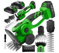 Taille-haie sans fil pour arbustes à herbe 500W MalTec 129/220mm lames access...