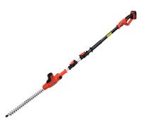 Taille-haie télescopique sans fil 18V 1,8-2,8m (1x batterie + chargeur)
