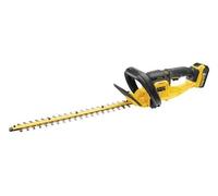 Taille-haie 55 cm DCM563P1 - 18 V XR - 5Ah - livré avec 1 batterie 18V 5Ah et un chargeur DeWalt Gris/jaune