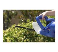 Taille-haies 450W Poignée rotative 90° Guide 50 cm Double frein de sécurité GOODYEAR