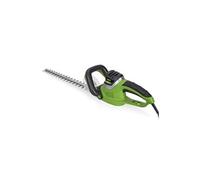 Taille haies 600W Lame double 59cm Protection mains Poignée avec interrupteur