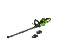 Taille-haies 66cm DVT 48V GREENWORKS - Batterie 2,0Ah et chargeur - HT48DL210-01