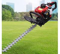 Taille-Haies à Essence, Coupe Longue Portée Manuelle avec Poignée Anti-Vibrations, Moteur Deux Temps sans Fil pour Usage Commercial et Domestique au Jardin, Options de Configuration Multiples