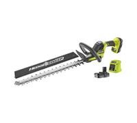 RYOBI Taille-haies LINEA RY18HT45A-120 One+ Brushless 45 cm écart 22 mm 1 batterie 2,0 Ah + chargeur