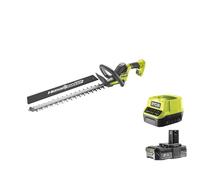 RYOBI Taille-haies LINEA RY18HT45A-120 One+ Brushless 45 cm écart 22 mm 1 batterie 2,0 Ah + chargeur