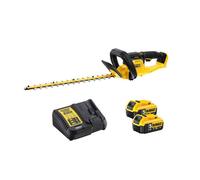 Taille haies sans fil 18V XR Li-Ion lamier de 55 cm (2x5,0 Ah) - DEWALT DCMHT563P2