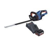 Taille-haies sans fil - Bosch - GHE 18V-60 - Moteur Brushless - Batterie 4,0 Ah - Chargeur inclus