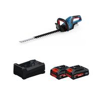 Taille haies sans fil GHE 18V-60 + 2 Batteries EXPERT 4 Ah + 1 Chargeur GAL 12V/18V-80 BOSCH