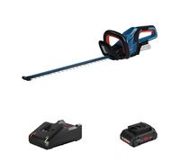 Taille haies sans fil GHE 18V-60 (II) + 1 Batterie Procore 18V 4 Ah + Chargeur GAL 18V-40 BOSCH