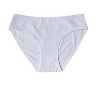 Taille haute pour femme pur coton, peut être utilisé pour raffermir le ventre et les hanches post-partum taille haute grande taille pur coton gaufré sous-vêtements femme lingerie sexy, Blanc., XL