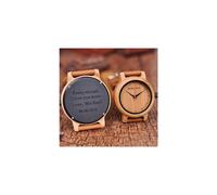 (Taille hommes) BOBO BIRD Casal Relógios bambou Couple montres любовные часы Reloj de pareja Support