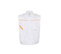 Taille L Hommes Planam Highline Gilet blanc pur jaune Modèle 2367