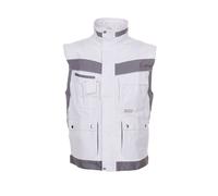 Taille M Gilet Plaline homme blanc pur zinc Modèle 2533