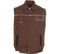 Taille M Homme Planam Canvas 320 Gilet brun noir Modèle 2166