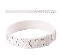 Taille Mesure Poignet, Jauge Règle Souple Bracelet, Ajustable Plastique, Wrist Size Measure Tool Mètre Ruban Double Face Pour Mesures Corporelles Ruban Souple Taille Couture Mesure D'outils Sizer