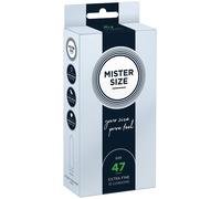 Préservatifs Pure Feel 47 mm Mister Size Boîte de 10