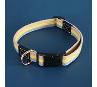 Taille réglable : il y a 4 tailles réglables, la plage de réglage est de 25-45 cm, 35-55 cm, 45-70 cm, 60-80 cm. Largeur 1,5-2,5 cm. Veuillez mesurer le tour de cou de votre chien avant d'acheter.