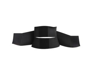 Taille Trainer pour Femme Ventre Plat Ceintures de Sudation Bandage Ventre Wrap pour la Perte de Poids Minceur Sport, Invisible Corset Minceur Waist,Corset Minceur Plat Gaine Sport,Noir (Noir, XS)