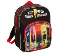 (Taille unique) Sac Power Rangers Sac à dos pour garçons Sac pour enfants Sac à dos de sport de voyage Sac à déjeuner