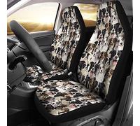 Taille Universelle Couvre Siège Voiture Border Collie Face Entière Protection De Siège Auto Universal Fit Housses Siège Auto pour Suvs, Auto, Trucks, 52X138Cm