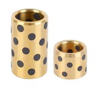 Tailles multiples de bague sans huile de lubrification d'individu de cuivre de graphite en laiton(60x75x70mm)