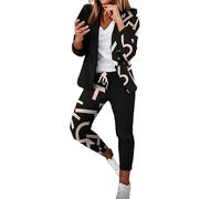 Tailleur 2 Pièces Femme Ensemble Blazer et Pantalon OL Couleur Unie Slim Fit Costume Bureau Revers Habillé Affaires Soldes Amazon 2024 Mon Compte