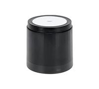 Tailleur de Crayon Électrique Automatique Bleu, Lames Remplaçables et Pieds Antidérapants - Sécurité Maximale et Nettoyage Facile, Idéal École, Bureau et Artistes (8043-1 noir)