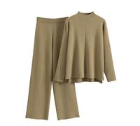 Tailleur Femme Pantalon Grande Taille Pas Grossesse Oversize Camouflage Fitness Decontracte Sapin avec 123 Blouse Hop Ceinture Terry Mauve Platine Quand Sequin Urban Summer