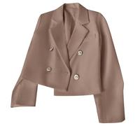 Tailleur Femme pour Mariage Grande Taille Veste Cintrée Marron Perfecto Tenue Chic Et Elegant Fleurie Veston Mi Saison Rose Blanche Sequins Blazer sans Manche Kaki Ete Courte Gilet Blanc Robe