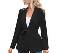 Tailleur Femme pour Mariage Veste Mi Saison Chic Blazer Noir sans Manche Ensemble Robe Courte Léopard Grande Taille Chemisier Legere Ete Beige Sequins Marron Perfecto Blanche Noire