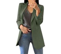 Tailleur Femme - Votre Quotidien avec des Vestes pour Femmes Et des Vestes De Costume Une Pièce Polyvalente À Superposer pour des Tenues Décontractées (Gn3 XXXXL)