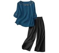 Tailleur Pantalon Femme Chic Beige Cérémonie Enceinte La Officiel Mixte Mesure Ecru avec Pale Bande Fantaisie Éponge Doré Strass Ou Annee Mailles Boite Brhiverlle