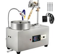 Tailleuse de facettes SM® - 180 W machine à facetter les pierres précieuses - 220 V machine à tailler les pierres précieuses - 40 x 20 x 22 cm - Pour polir et tailler