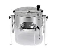 Tailleuse de feuilles de bourgeon manuelle de 16 pouces, machine à tailler les feuilles de bourgeon avec poignée ergonomique pour couper les feuilles sèches et humides, lames en acier inoxydable