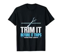 Taillez-Le Avant qu'il ne traîne la Taille d'un monteur de Ligne Journeyman T-Shirt