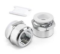 TAILONZ PNEUMATIC Blanc Raccords filetés mâles 4mm OD x 1/4 BSP PC4-02 (pack de 10)