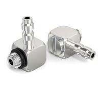 TAILONZ PNEUMATIC Lot de 10 raccords miniatures à dégagement rapide en laiton 4 mm vers filetage M5 PL4-M5